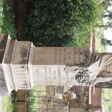 VILJOEN Susanna Adriana nee PRETORIUS 1859-1932 :: VILJOEN Johannes Muller 1890-1912