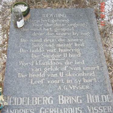 VISSER Andries Gerhardus 1878-1929_2