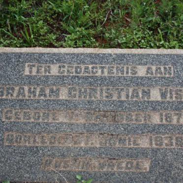 VISSER Abraham Christian 1875-1939 