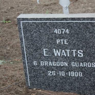 WATTS E. -1900
