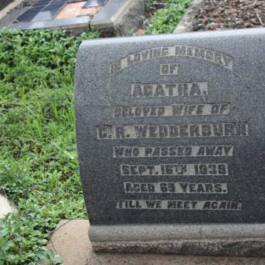 WEDDERBURN Agatha -1939