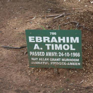 TIMOL Ebrahim A. -1966