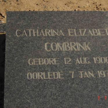 COMBRINK Catharina Elizabeth 1906-1970