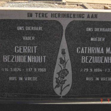 BEZUIDENHOUT Gerrit 1874-1968