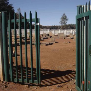 1. Overview of the cemetery from entrance gate.