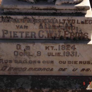 PRUIS Pieter C.W.J. 1924-1931