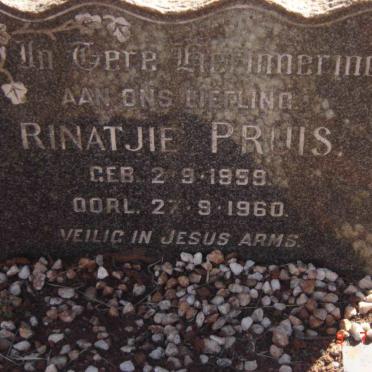 PRUIS Rinatjie 1959-1960