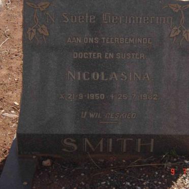 SMITH Nicolasina 1950-1962