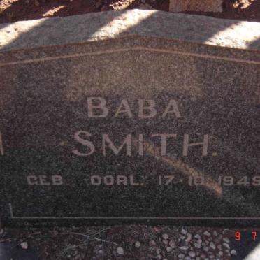 SMITH Baba 1949-1949