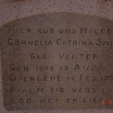 SMIT Cornelia Catrina nee VENTER 1883-1951