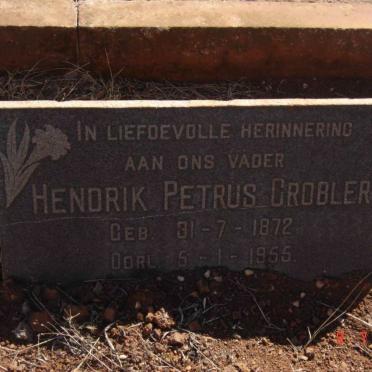 GROBLER Hendrik Petrus 1872-1955