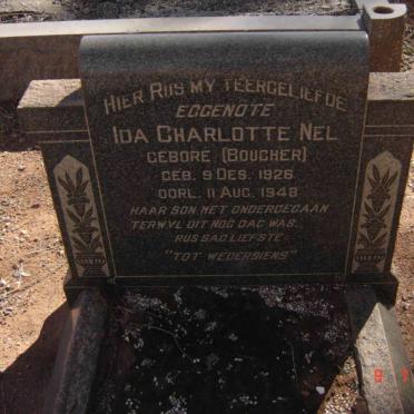 NEL Ida Charlotte nee BOUCHER 1926-1948