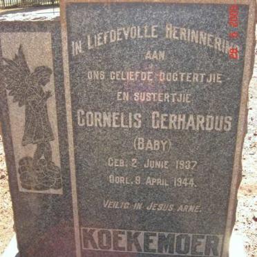 KOEKEMOER Cornelis Gerhardus 1937-1944