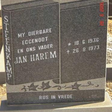 STEENKAMP Jan Harem 1936-1973