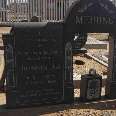 MEIRING Johannes J.A. 1907-1969