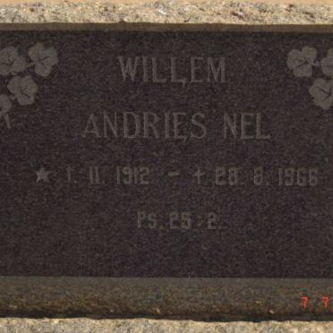 NEL Willem Andries 1912-1966