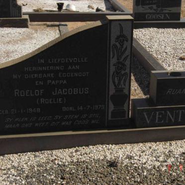 VENTER Roelof Jacobus 1948-1973