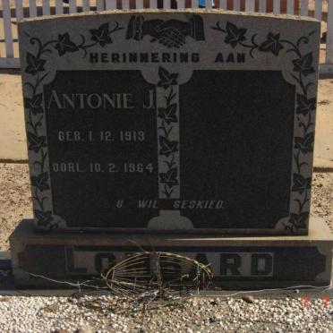 LOMBARD Antonie J. 1913-1964