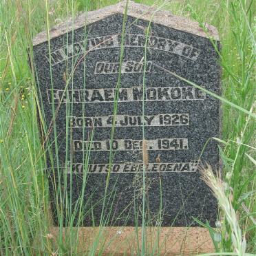 MOKOKE Ephraem 1926-1941