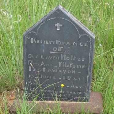 Gauteng, HEIDELBERG, Rensburg, Schuins street, cemetery_1