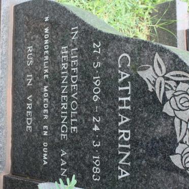 ? Catharina 1906-1983