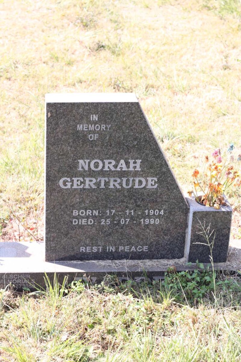 ? Norah Gertrude 1904-1990