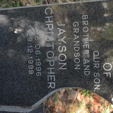 ? Jayson Christopher 1996-1999