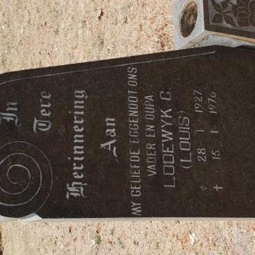 ? Lodewyk C. 1927-1976