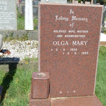 ? Olga Mary 1930-1983