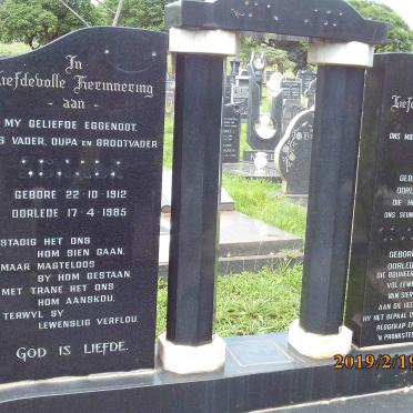 ? Schalk 1912-1985 &amp; ? 1920- :: ? 1973-1994