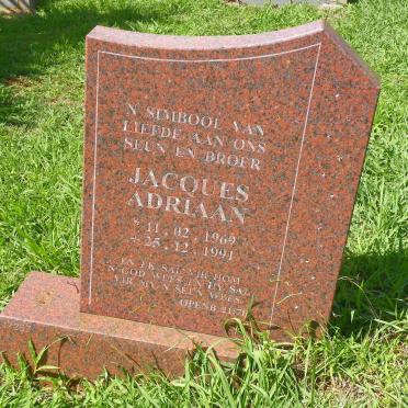 ? Jacques Adriaan 1969-1991