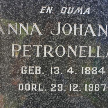 ? Anna Johanna Petronella 1884-1967