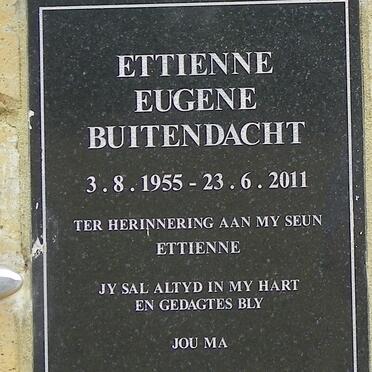 BUITENDACHT Ettienne Eugene 1955-2011