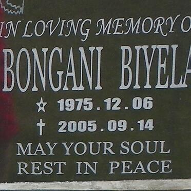 BIYELA Bongani 1975-2005