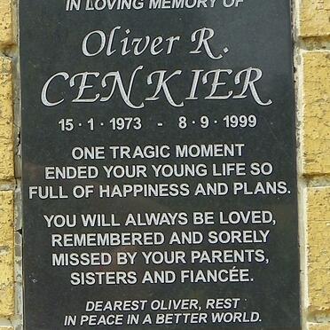 CENKIER Oliver R. 1973-1999