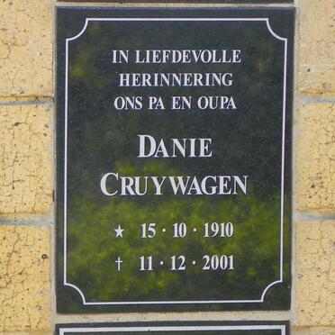 CRUYWAGEN Danie 1910-2001