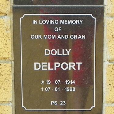 DELPORT Dolly 1914-1998