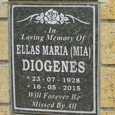 DIOGENES Ellas Maria 1928-2015