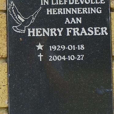 FRASER Henry 1929-2004