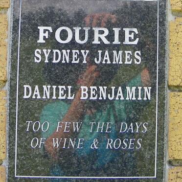 FOURIE Sydney James Daniel Benjamin