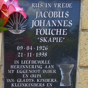 FOUCHE Jacobus Johannes 1926-1998