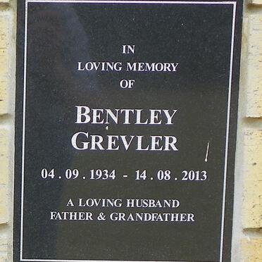 GREVLER Bentley 1934-2013