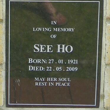 HO See 1921-2009