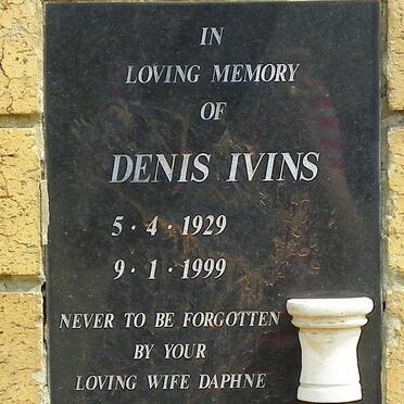 IVINS Denis 1929-1999
