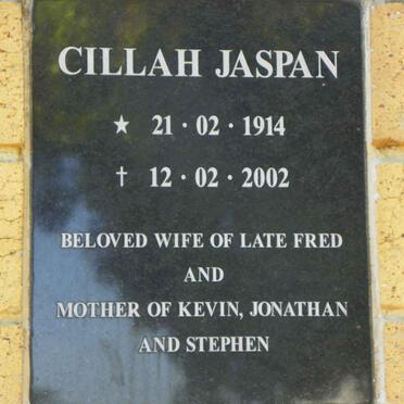 JASPAN Cillah 1914-2002