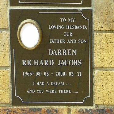 JACOBS Darren Richard 1965-2000
