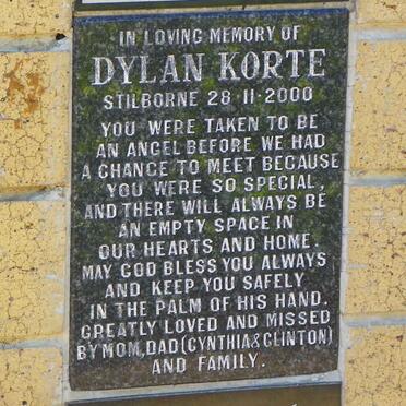 KORTE Dylan 2000-2000