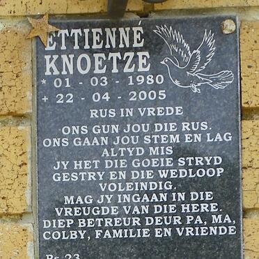 KNOETZE Ettienné 1980-2005