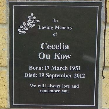 KOW Cecelia Ou 1951-2012