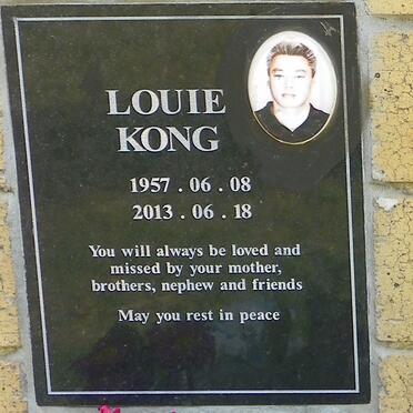 KONG Louie 1957-2013